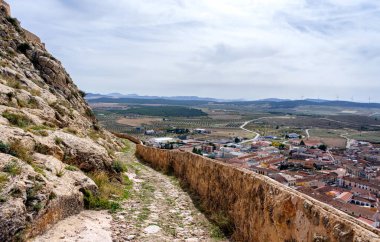 Eski şehrin güzel manzarası.