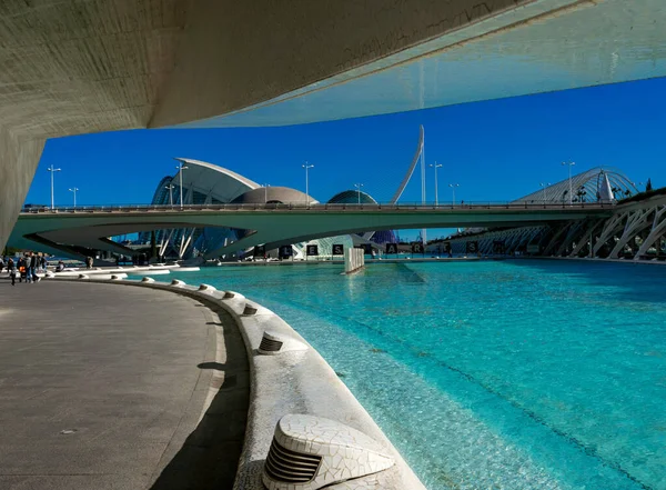 Aralık 2022 - Valencia, İspanya - Valencia Bilim ve Sanat Müzesi 'nin gelecekteki binaları