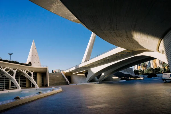 December 2022 Valencia Spain Futuristic Buildings Museum Science Art Valencia — Stock Photo, Image