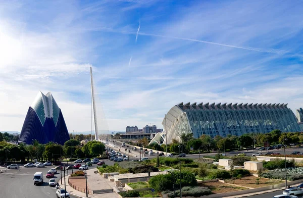 Aralık 2022 - Valencia, İspanya - Valencia Bilim ve Sanat Müzesi 'nin gelecekteki binaları