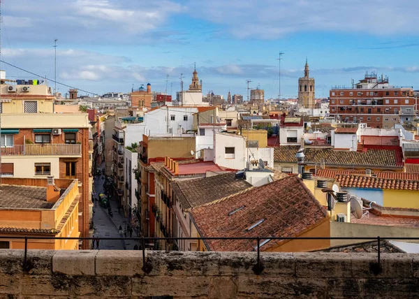 Aralık 2022 Valencia Spanya Valensiya Nın Güzel Sokakları Tarihi Şehir — Stok fotoğraf