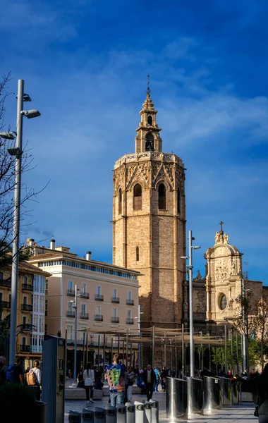 Décembre 2022 Valence Espagne Cathédrale Valence Pendant Journée Dans Centre — Photo