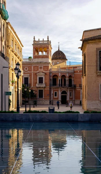 Aralık 2022 Valencia Spanya Valensiya Katedrali Gün Boyunca Şehrin Tarihi — Stok fotoğraf