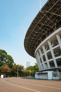 Gelora Bung Karno Stadyumu 'nun ihtişamını keşfedin. Spor tarihinin doğanın kucakladığı yerde..