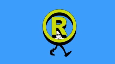 2 boyutlu çizgi film animasyonu, videolarınız için çizgi film karakteri