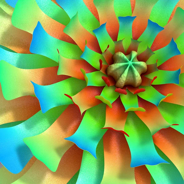 abstract colorful background with different patterns