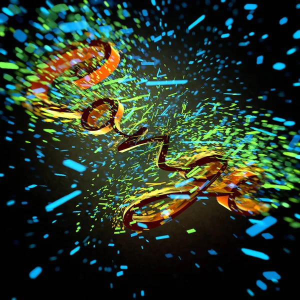 Bokeh ışıkları ile soyut arkaplan