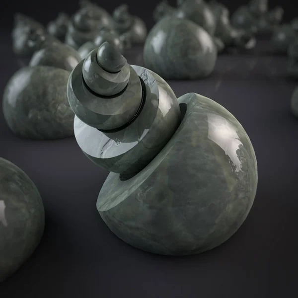 stone stones on black background