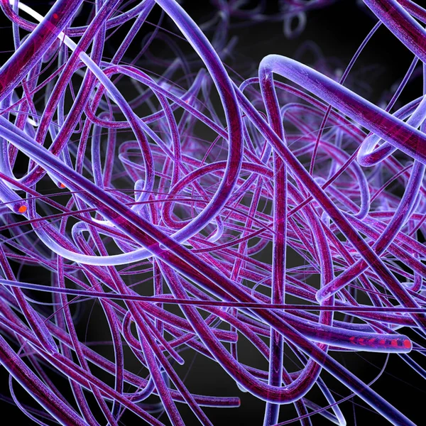 Renkli satırlarla soyut arkaplan