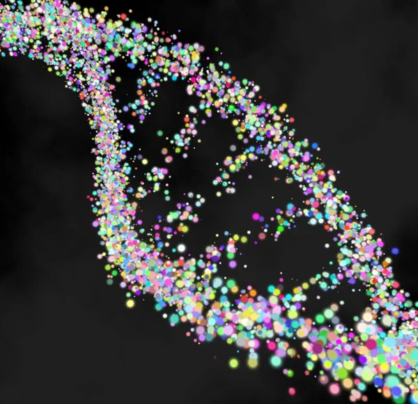 Renkli odaklanmış ışıklarla soyut arkaplan