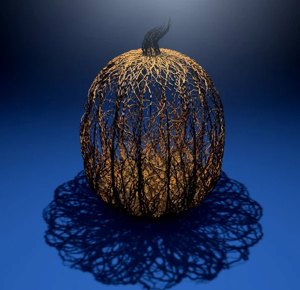 a low angle shot of a rotten kiwi fruit with a black background