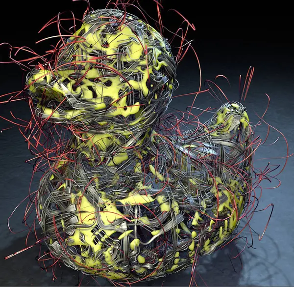 a closeup shot of a beautiful yellow and black and white flowers