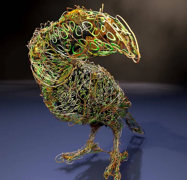 abstract background with a beautiful pattern of the tree