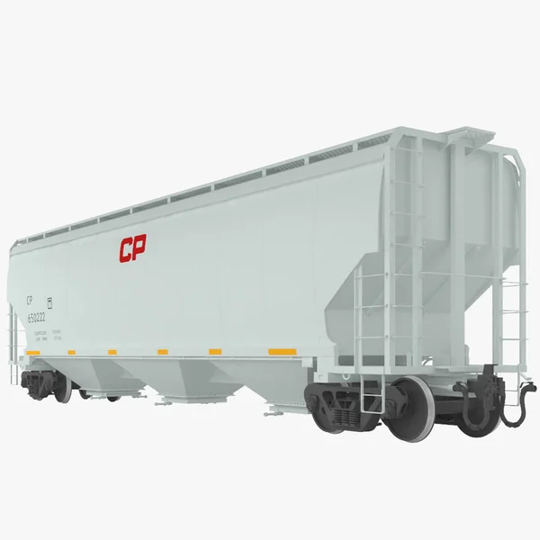 3d rendering of a large truck with a trailer
