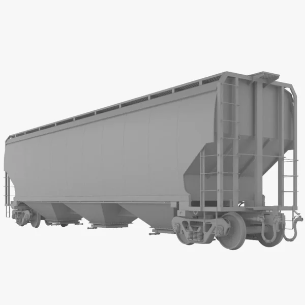 3d rendering of a modern cargo truck