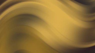 Siyah ve altın rengi, kıvrımlı sarı ve kahverengi renklerin bulanık ve soyut bir arka plan oluşturur. Modern tasarımlar ve sanatsal kavramlar için uygundur..