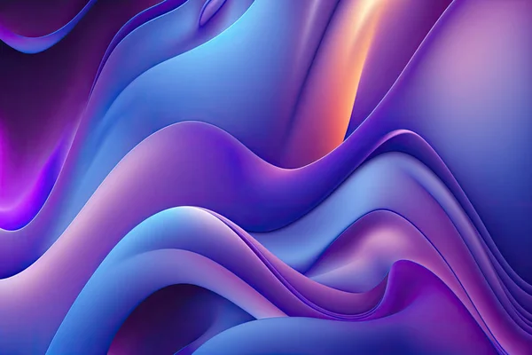 abstract modern color gradients with colorful Psychic Waves