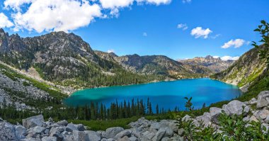 Colchuck Lake from Aasgard Pass