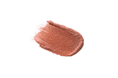 Kozmetik krem dokusu izole edilmiş. Renk kozmetiği için güzel bir formül.