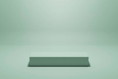 Arka planda küplerin 3d render.