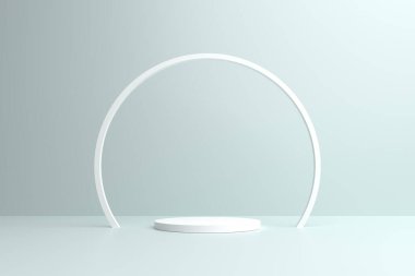 Çeşitli tasarımlar için kullanılabilen pastel renk arkaplanlı 3B resim.