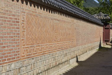 Kore geleneksel evi, eski saray, taş duvar