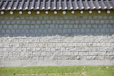 Kore geleneksel evi, eski saray, taş duvar