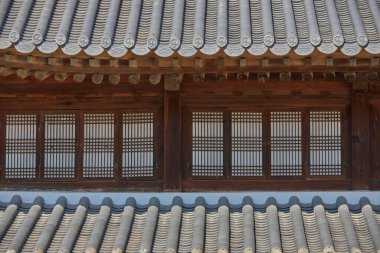 Kore geleneksel evi, eski saray, taş duvar