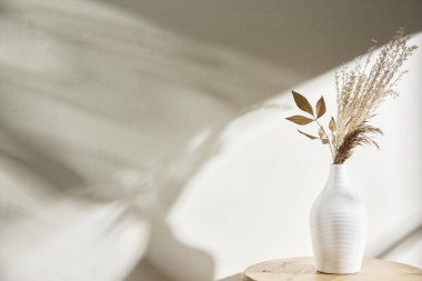 Sıcak öğle güneşinde sonbahar atmosferi olan çeşitli aksesuarlar..