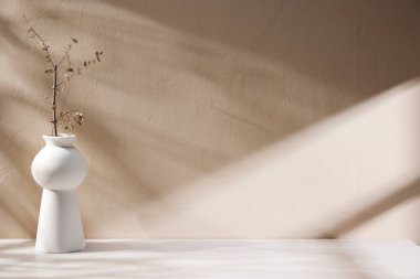 Sıcak öğle güneşinde sonbahar atmosferi olan çeşitli aksesuarlar..