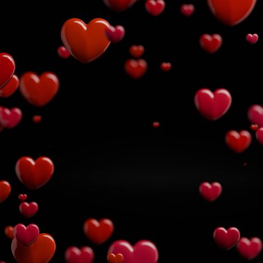 Sevgililer Günü 'nde kalbinle aşk iletmek için çeşitli kalp şekilleri vardır..