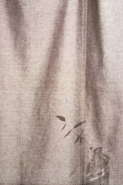 Arka planda gölgeler parlıyor. Pencereden içeri güneş ışığı giriyor..