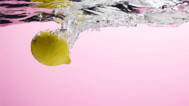 Suya düşen taze meyve. Diyet için etkili meyve veren organik meyve..