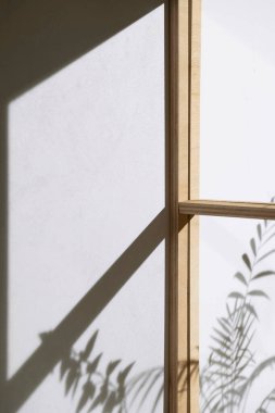 Ahşap pencerelerden, gölgelerden, yeşil yapraklardan ve beyaz duvarlardan gelen yumuşak güneş ışığı..