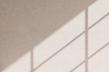 Beton Duvardaki Gölge Dokusuna Güneş Işığı. Asgari Özet Arkaplan 33d oluşturma.