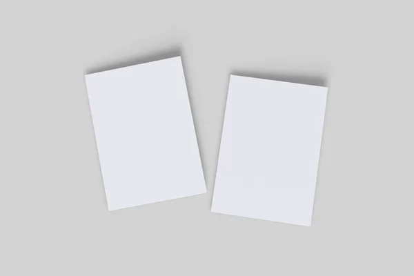 Brochure Catalog Paper Size Blanks Made Software Can Edited Using — Stock Photo, Image