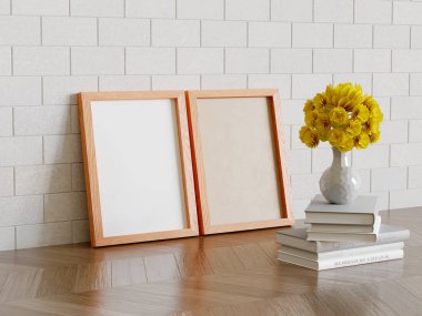 Gerçekçi 3D görüntüleme yazılımı çerçeve resmi, bu resim çalışmanızı göstermek için kullanılabilir böylece güzel ögeler ile gerçek görünebilir