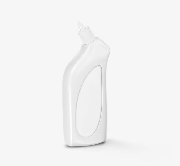 Plastflaskor Som Kan Användas För Förvaring Flytande Rengöringsmedel Och Som — Stockfoto