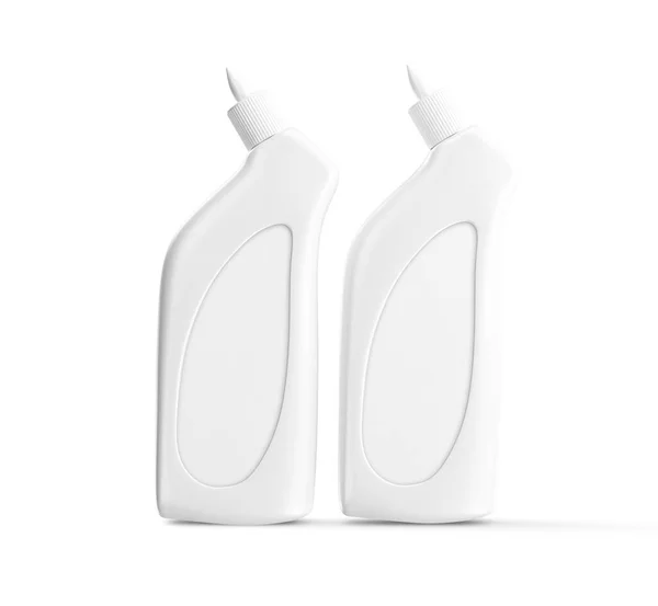 塑料瓶10 可用于液体洗涤剂的储存和喷洒 使其更年轻 — 图库照片