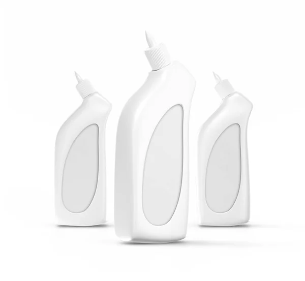 塑料瓶01 可用于液体洗涤剂储存和喷洒 使其更年轻 — 图库照片