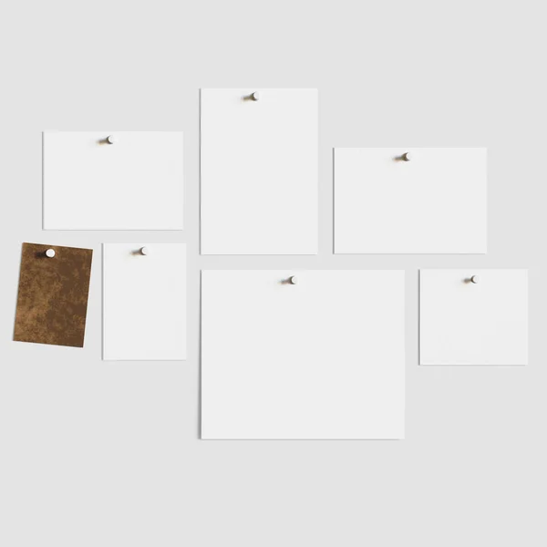 Plakáty Všechny Velikosti Papíru Elegantním Estetickým Profesionálním Stylem Byly Speciálně — Stock fotografie