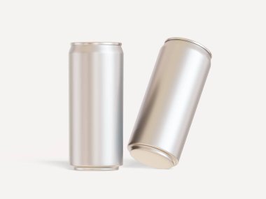 Soda içecekleri için ambalajlama gerçekçi bir şekilde 3 boyutlu yazılım kullanılarak gerçek dünyadakiyle aynı görünüm ile yapılır.