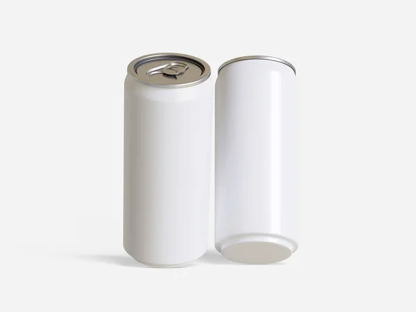 Embalagens Para Refrigerantes Que Foram Feitas Usando Software Realisticamente Com — Fotografia de Stock