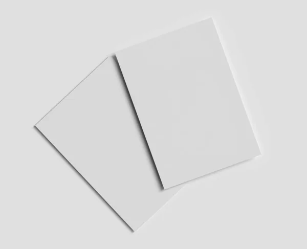 Реалістичні Текстури Розмір Паперу Корпоративного Бізнесу Макетів Обкладинки Брошури Тощо — стокове фото