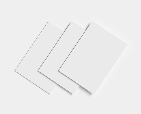 Realisztikus Textúrák Papírméret Vállalati Vállalkozásokhoz Mockup Borító Prospektus Stb — Stock Fotó