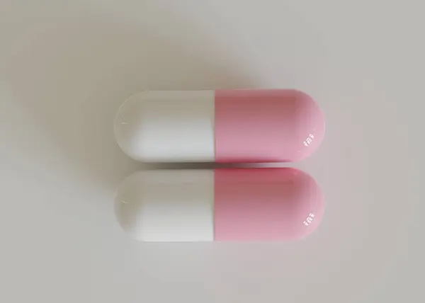 Realistische Pille Oder Suplementillustration Zur Darstellung Von — Stockfoto