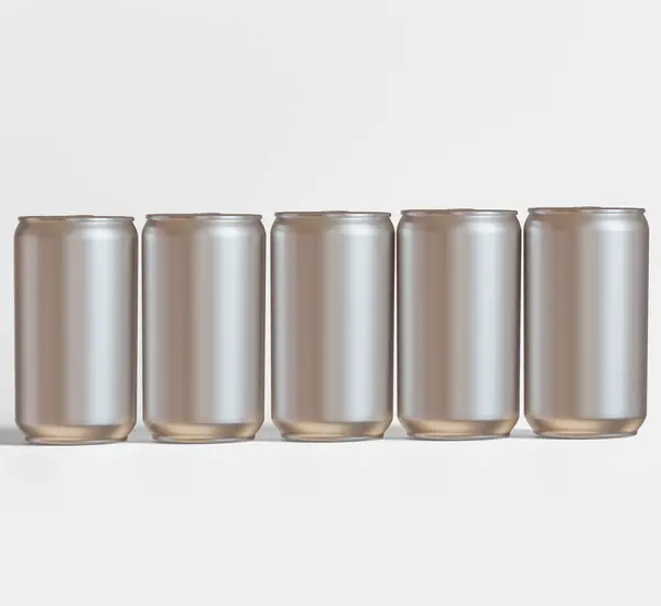 Natriumblik Metalic Textuur Glanzend Met Een Realistische Glans Hoogtepunt Rendering — Stockfoto