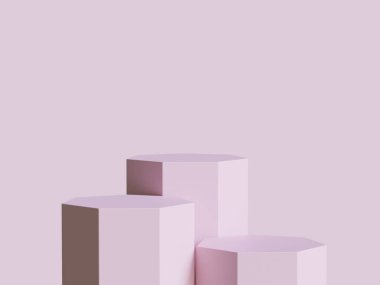 Podyum ürün sahne sunumu gerçekçi canlandırma illüstrasyonu