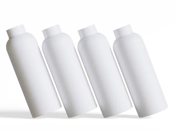 Bottle Thumbler Realista Render Illustration Mockup Logo Presentation Realistic Texture — Foto de Stock