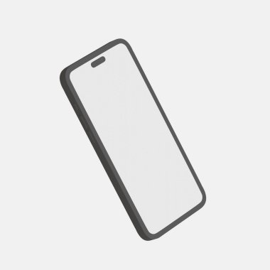 Çamur telefon modelleme 3D resimleme